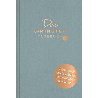 Spenst, Dominik – Das 6-Minuten-Tagebuch pur (aquarellblau) (HC)