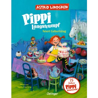 Lindgren, Astrid – Pippi Langstrumpf feiert Geburtstag (HC)
