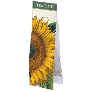 RTEE041 &ndash; Tea TIME : Sonnenblume aus dem Garten von Eichstätt | Lesezeichen und Bio-Kräutertee