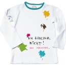 RTSK006 - Kinder-T-Shirt Langarmshirt weiß Ich...