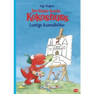 Siegner, Ingo -  Der kleine Drache Kokosnuss – Lustige Ausmalbilder (HC)