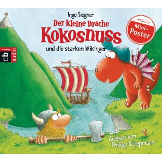 CD - &bdquo;Der kleine Drache Kokosnuss und die starken Wikinger&ldquo; Ingo Siegner