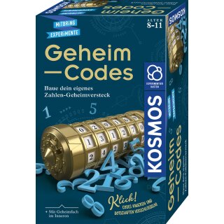 Geheim-Codes - Experimentierkasten (8 - 11 Jahre)