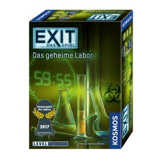 Spiel - Exit - Das geheime Labor ( Fortgeschrittene)