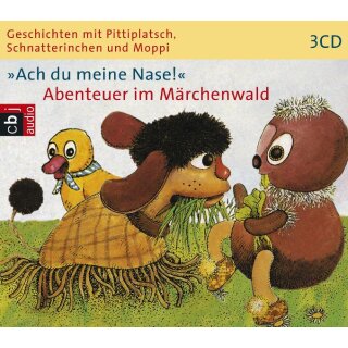 CD 3er-Box - Pittiplatsch und Schnatterinchen - &bdquo;Abenteuer im Märchenwald&ldquo;