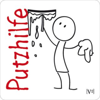 RHPL030 - Putzi groß -  „Putzhilfe für ihn!“