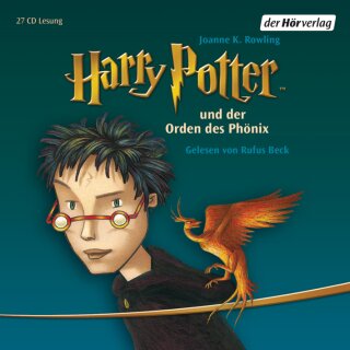 CD Box &ndash; 5. &bdquo;Harry Potter und der Orden des Phönix&ldquo; J.K. Rowling