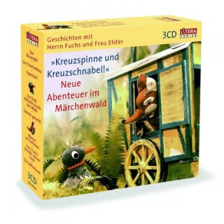 CD 3er-Box - Fuchs und Elster - &bdquo;Neue Abenteuer im Märchenwald&ldquo;