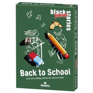black stories junior: school stories - back to school - 50 knifflige Rätsel für Schulkinder