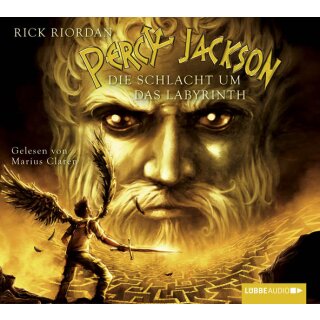 CD - &bdquo;Percy Jackson - Die Schlacht um das Labyrinth&ldquo; Rick Riordan