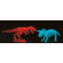 Cooles Dinosaurier-Leuchtskelett zum Ausgraben