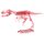 Cooles Dinosaurier-Leuchtskelett zum Ausgraben