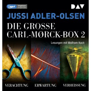 MP3 - Adler-Olsen, Jussi - Carl-Mørck-Reihe (4-6) Die große Carl-Morck-Box 2