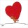 RHP054 - Putzi klein -  „Für dich Bär mit Herz braun rot weiß“