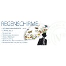 RFRS014 - Regenschirm / Stockschirm Rote Rosen