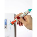 Pen Bookmark Hunde - Stift und Lesezeichen in einem - Superflacher und radierbarer Tintenroller