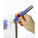 Pen Bookmark Jeans - Stift und Lesezeichen in einem - Superflacher und radierbarer Tintenroller