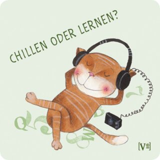 RHP024 - Putzi klein -  „Katze Chillen oder Lernen?“