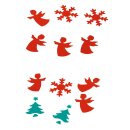 Motivlocher Winterwunder - Engel, Schneeflocke oder Tannenbaum