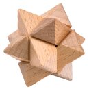 Prof Puzzle Weihnachtspuzzle aus Holz - Stern,...