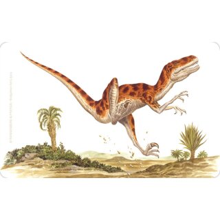 RFB304 - Frühstücksbrettchen - Dinosaurier aus der Kreidezeit