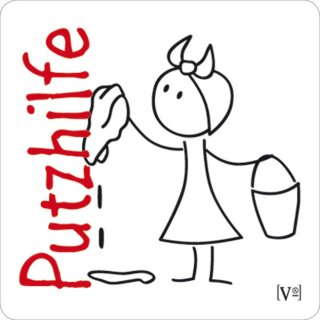 RHP031 - Putzi klein -  „Putzhilfe weiblich“