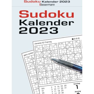 Krüger, Eberhard -  Sudokukalender 2023. Der beliebte Abreißkalender mit 800 Zahlenrätseln -