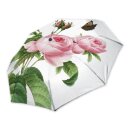 RKS010 - Regenschirm / Taschenschirm Rosa Centifolia