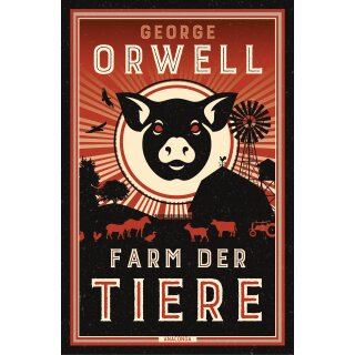 Orwell, George -  Farm der Tiere - Ein Märchen. Neu übersetzt von Heike Holtsch (HC)