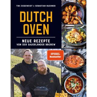 Sauerländer BBCrew; Ziegeweidt, Tim; Buchner, Sebastian -  Dutch Oven - Neue Rezepte von der Sauerländer BBCrew
