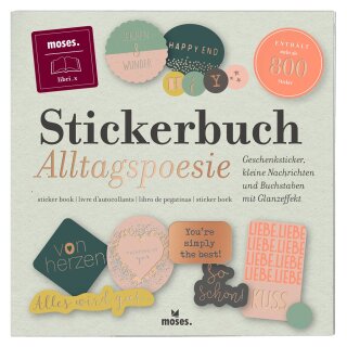 Stickerbuch Alltagspoesie - 800 Sticker