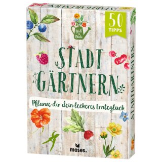 Blatt & Blüte Karten - Stadtgärtnern: Pflanze dir dein leckeres Ernteglück