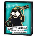 Ed, the Cat Schlüsselanhänger Lucky Ed! erschrocken / fröhlich / grimmig