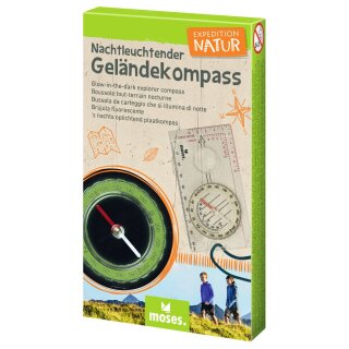 Expedition Natur Nachtleuchtender Geländekompass