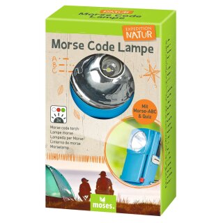 Expedition Natur Morse Code Lampe