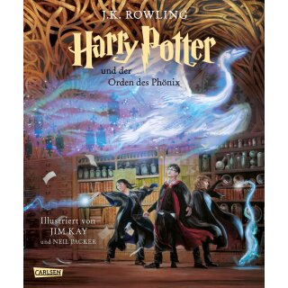 Rowling, J.K. - 5 "Schmuckausgabe - Harry Potter und der Orden des Phönix" (farbig illustriert) (HC)