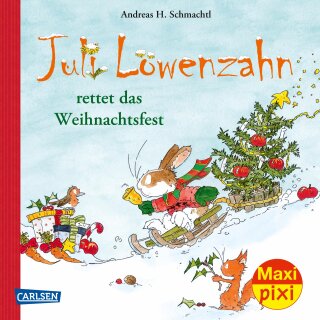 Schmachtl, Andreas H. - Maxi Pixi (385) Juli Löwenzahn rettet das Weihnachtsfest (5 Exemplare) 