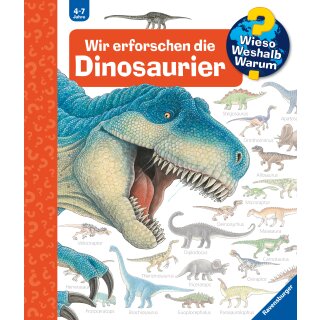 Kinderbuch - WWW Wir erforschen die Dinosaurier (HC)