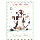 RAKW001 - Adventskalender A4 - "Yoga für Kühe - Kuhle Weihnachten"
