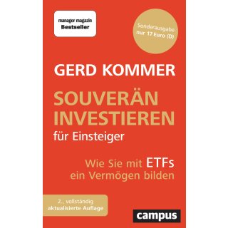 Kommer, Gerd -  Souverän investieren für Einsteiger - Wie Sie mit ETFs ein Vermögen bilden