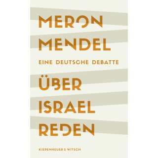 Mendel, Meron -  Über Israel reden (HC)