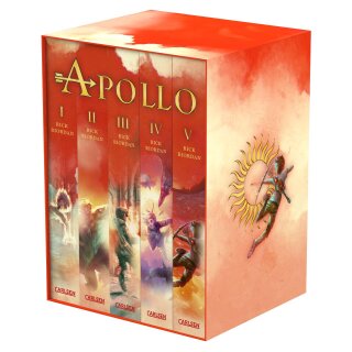 Riordan, Rick - Die Abenteuer des Apollo Die Abenteuer des Apollo: Taschenbuch-Schuber Bände 1-5 
