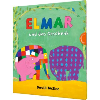 McKee, David - Elmar Elmar: Elmar und das Geschenk - Ein lustiges Bilderbuch mit dem bunten Elefanten