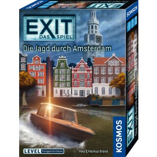 Spiel - EXIT® - Das Spiel: Die Jagd durch Amsterdam (LEVEL: Fortgeschrittene)
