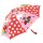 Krabbelkäfer Regenschirm Zauber-Tupfen - rot