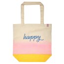 Smile Shopper Bio-Baumwolle Happy - Einkaufstasche