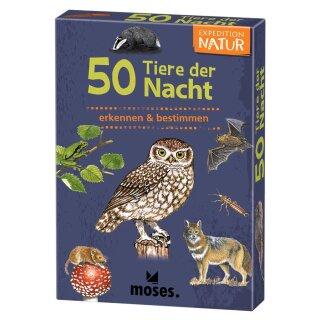 Expedition Natur 50 Tiere der Nacht