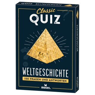 Blechschmidt, Dirk - Classic Quiz Classic Quiz Weltgeschichte - Kartenset