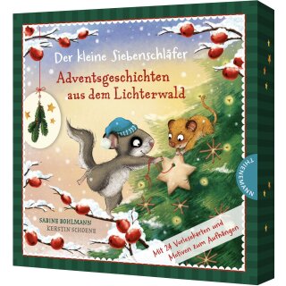 Bohlmann, Sabine - Der kleine Siebenschläfer Der kleine Siebenschläfer: Adventsgeschichten aus dem Lichterwald - Adventskalender-Box