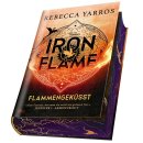 Yarros, Rebecca - Flammengeküsst-Reihe (2) Iron Flame – Flammengeküsst (HC) - Deluxe-Ausgabe mit atemberaubendem Farbschnitt 